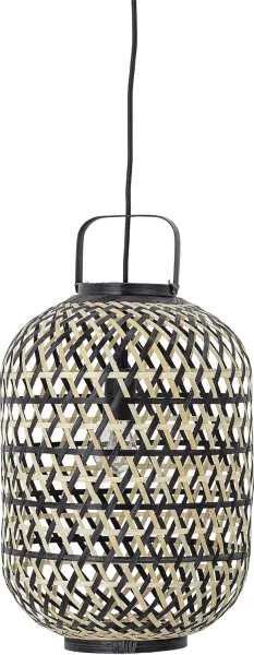 Sora, hänglampa, svart, bambu