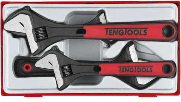 Teng Tools skiftnyckelsats TTADJ04, 4 delar